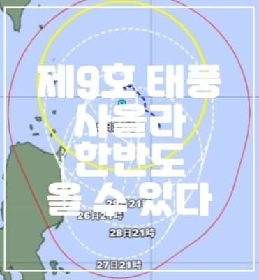 제 9호 태풍 사올라 한국 올 수 있다. (+9호 태풍 사올라, 10호 태풍 담레이, 태풍 경로, 태풍 정보, 태풍 한국)