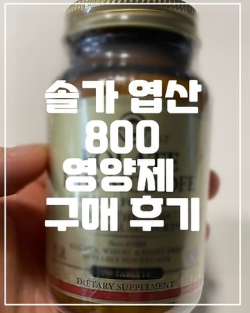 영양제 솔가 엽산 800mcg 제품 구매 후기 (+영양제 추천, 솔가 영양제, 임신 영양제, 임산부 영양제)