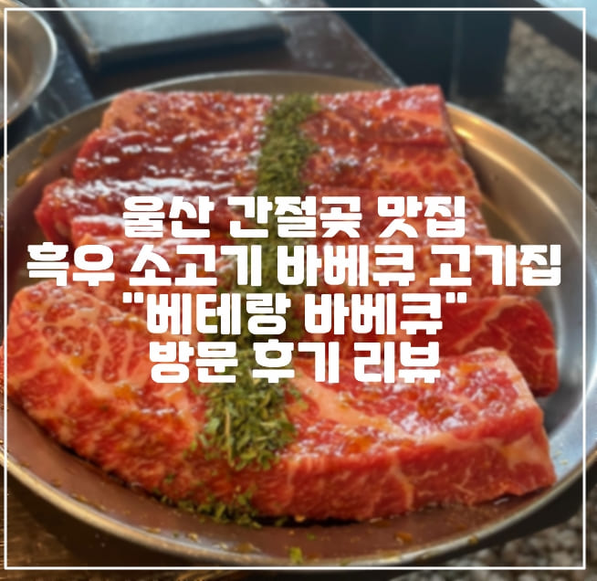 울산 간절곶 소고기 맛집 캠핑 분위기 "베테랑 바베큐" 방문 후기 (+흑우 소고기 바베큐 맛집, 울산 맛집, 캠핑장 분위기 고기집, 울산 필수 맛집)