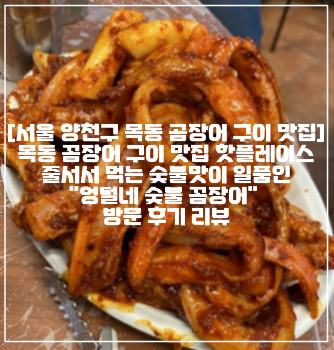 [서울 양천구 목동 곰장어 구이 맛집] 목동 꼼장어 구이 맛집 줄서서 먹는 숯불맛이 일품인 "엉털네 숯불 꼼장어" 방문 후기 리뷰 (+숯불 곰장어 구이 맛집, 숯불 꼼장어 구이 맛집, 서울 곰장어 맛집, 서울 꼼장어 맛집, 양천구 꼼장어 맛집, 양천구 곰장어 맛집, 양천구 웨이팅 맛집, 목동 숯불 꼼장어 맛집, 엉털네 숯불 곰장어, 엉털네 숯불 꼼장어, 목동 핫플레이스 맛집, 서울 목동 핫플레이스 맛집, 꼼장어 구이 맛집)