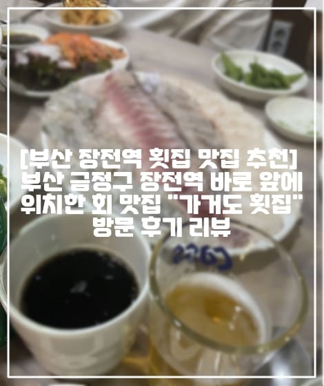 [부산 장전역 횟집 맛집 추천] 부산 금정구 장전역 바로 앞에 위치한 회 맛집 "가거도 횟집" 방문 후기 리뷰 (+부산 회 맛집 추천, 부산 금정구 맛집 추천, 부산 장전동 횟집 추천, 부산 장전역 횟집 추천, 부산 장전역 맛집 추천, 부산 장전 횟집 추천, 부산대 횟집 추천, 부산대 횟집 맛집 추천, 부산 장전역 모듬회 매운탕 맛집 추천, 부산 장전동 모듬회 맛집, 부산 장전동 회덮밥 맛집 추천, 부산 장전역 회덮밥 맛집, 부산 장전역 자연산 회 맛집 추천)